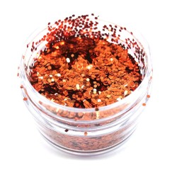 Chunky Glitter Orange Chunky Glitter Orange